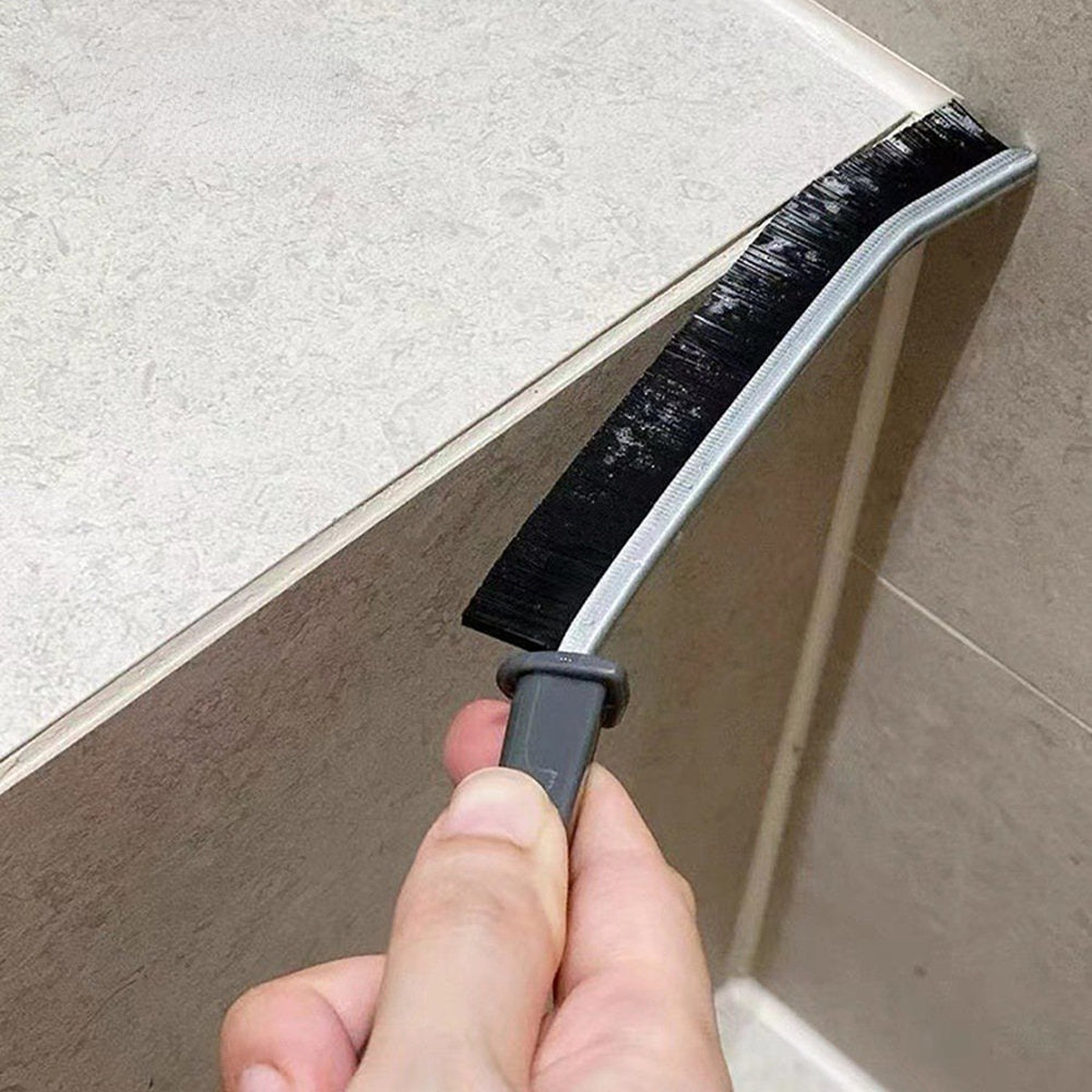 Spazzola di pulizia curvata con setole ultra sottili 