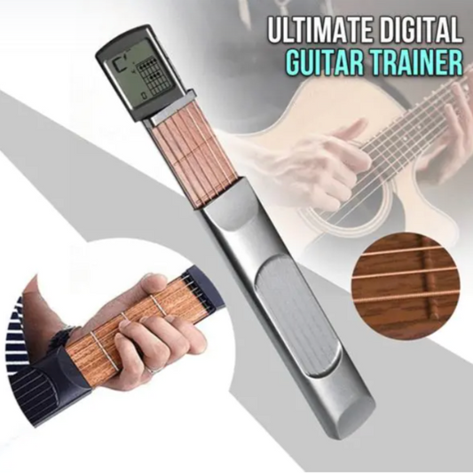 Prenosná gitara na cvičenie kdekoľvek 