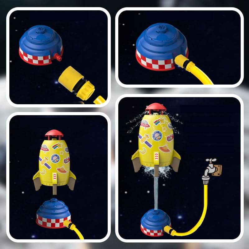 Detská vodná raketa – Lietaj vďaka tlaku! 