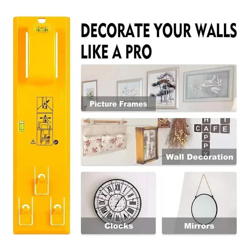 Precise tool kit for hanging your frames 