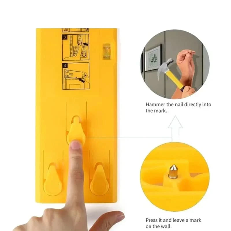 Precise tool kit for hanging your frames 