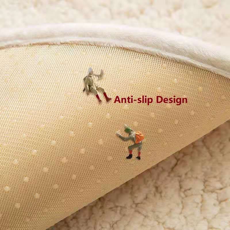 Funda de Sofá Ultra Suave de Cachemira de Cordero – Efecto Peluche y Antideslizante 