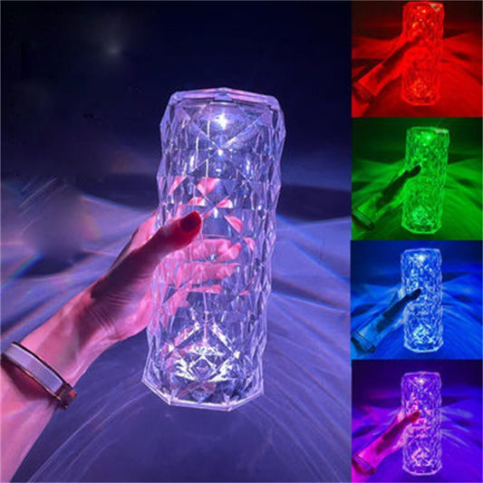 Lámpara LED decorativa de estilo cristal 
