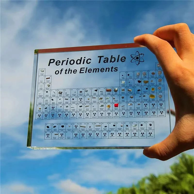 A fascinating periodic table to learn while having fun 
