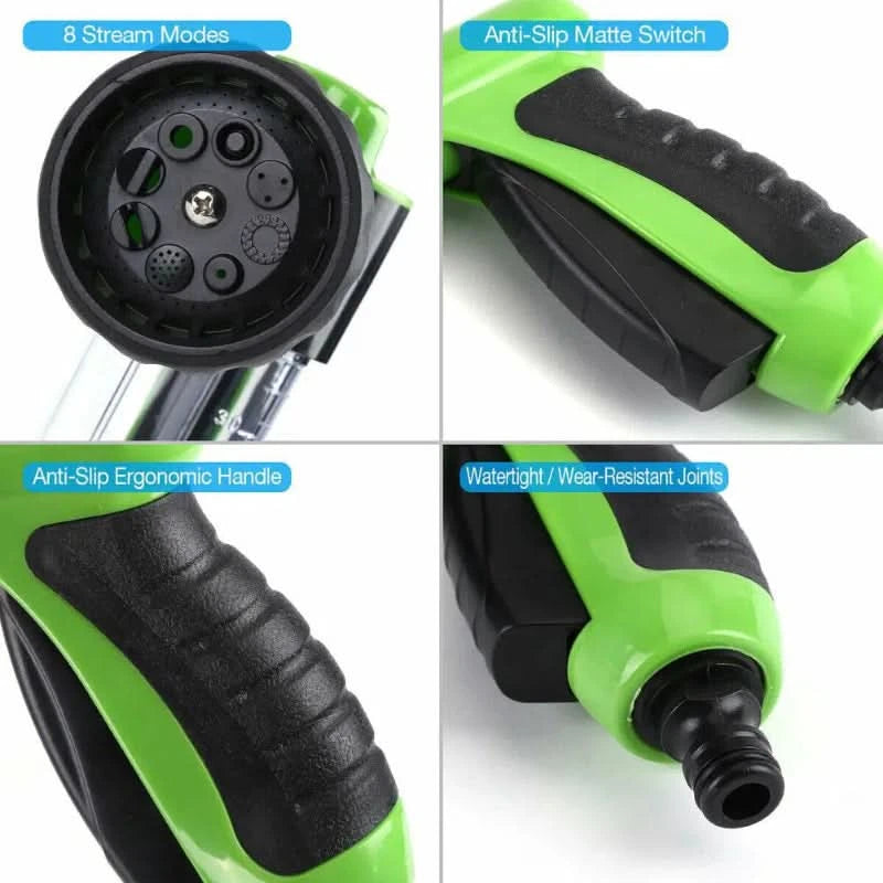 High pressure water gun for cleaning and watering 