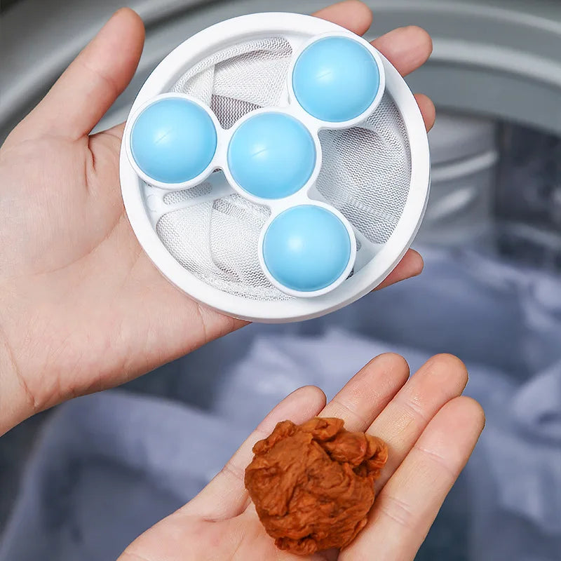 Anti-hair, hair, and residue filter for washing machine 