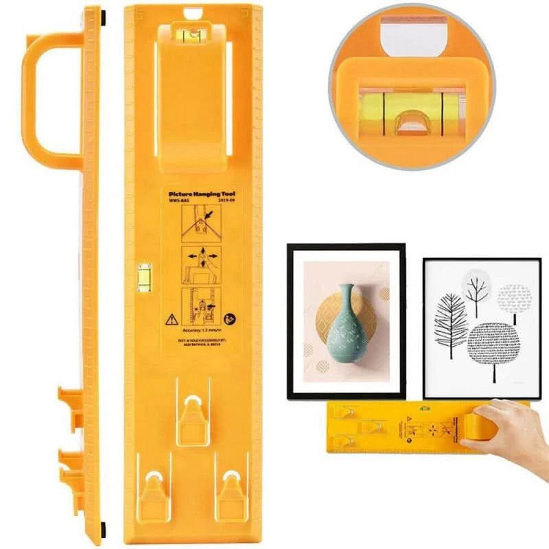 Precise tool kit for hanging your frames 