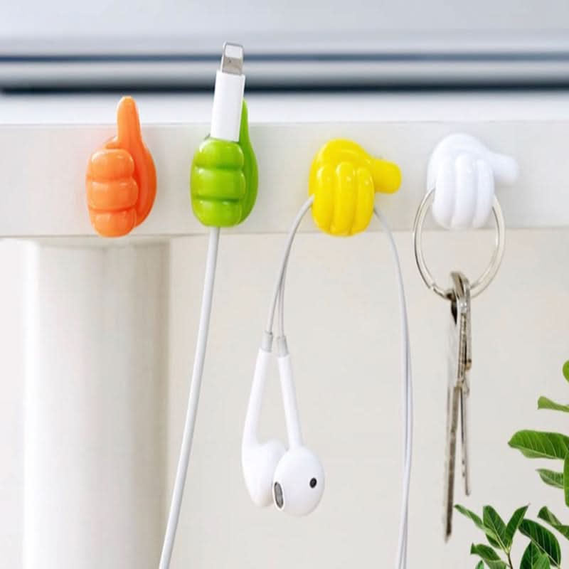 Ganchos inteligentes para cables, cepillos, auriculares y más (x10) 