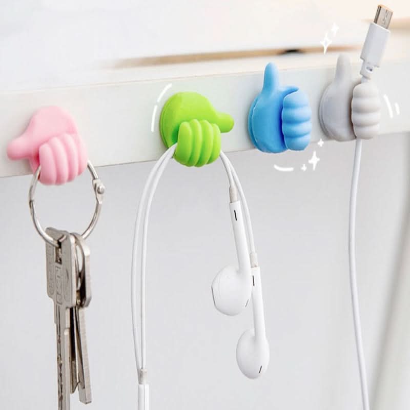 Crochets malins pour câbles, brosses, écouteurs et plus (x10)