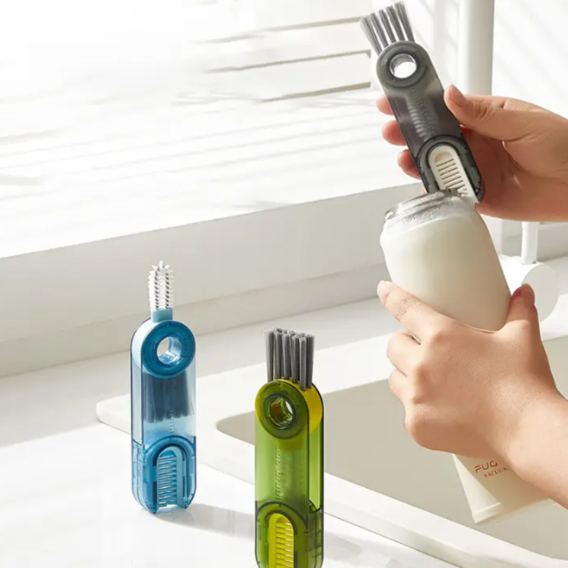 La brosse qui nettoie tout, même les coins les plus étroits