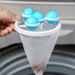 Anti-hair, hair, and residue filter for washing machine 
