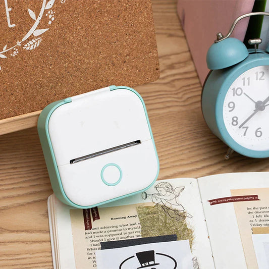 Mini impresora portátil para notas y fotos instantáneas 