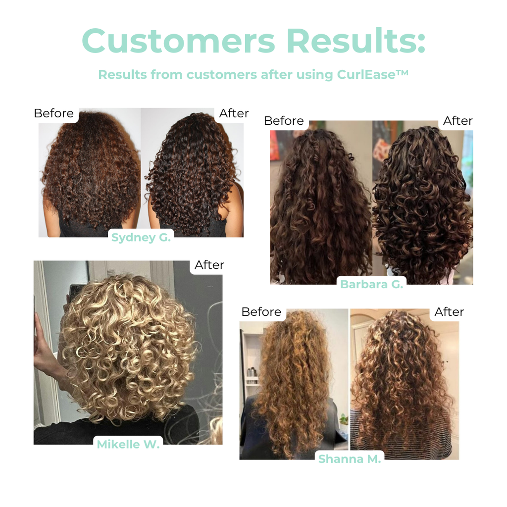 Haarebürste für definierte Locken ohne Frizz 