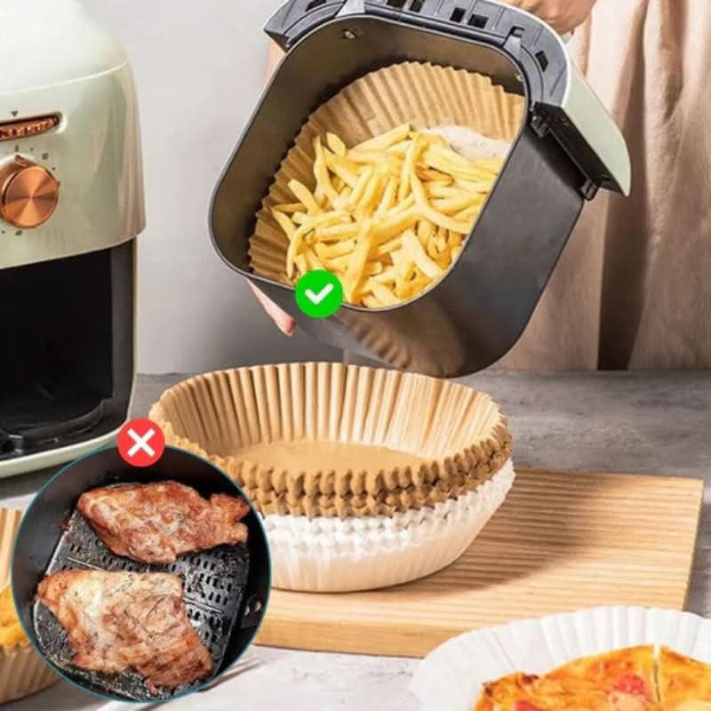 Praktické pečicí papíry pro Air fryer – Čistota a úspora času 