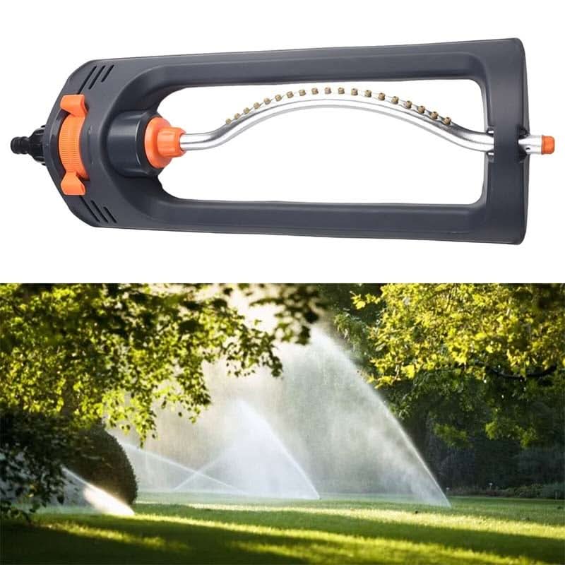 Oscillierender Sprinkler mit einstellbarem Strahl 