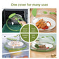Microwave splash-proof steam lid 