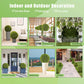 Naturlig eleganse uten vedlikehold for rommene dine (x2) 