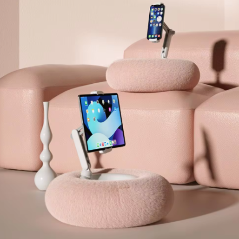 Stöd för telefon och surfplatta ultra mjukt och stabilt 
